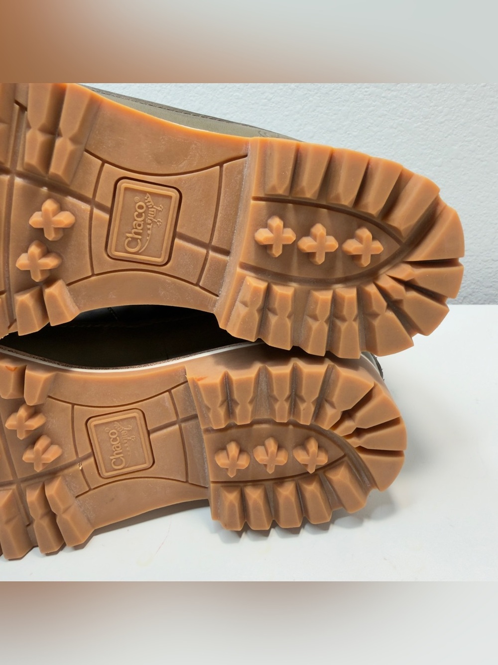 Chaco Fields WP Women's Hiking Boots Olive Green Leather Waterproof Size 8.5 - Picture 12 of 14